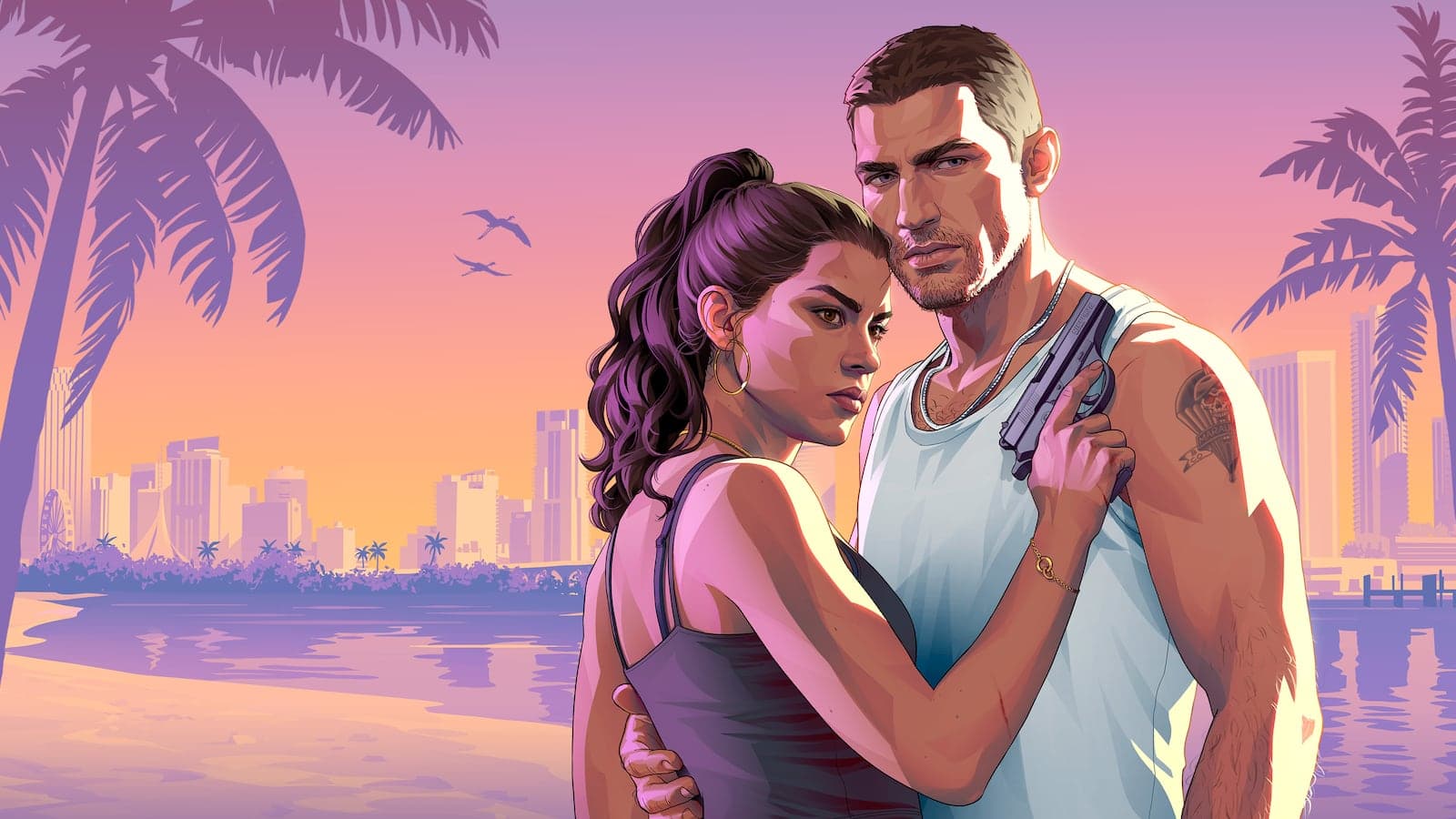 Jason and Lucia, GTA 6 official artwork